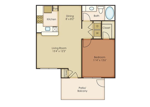 A1 2D floor plan image